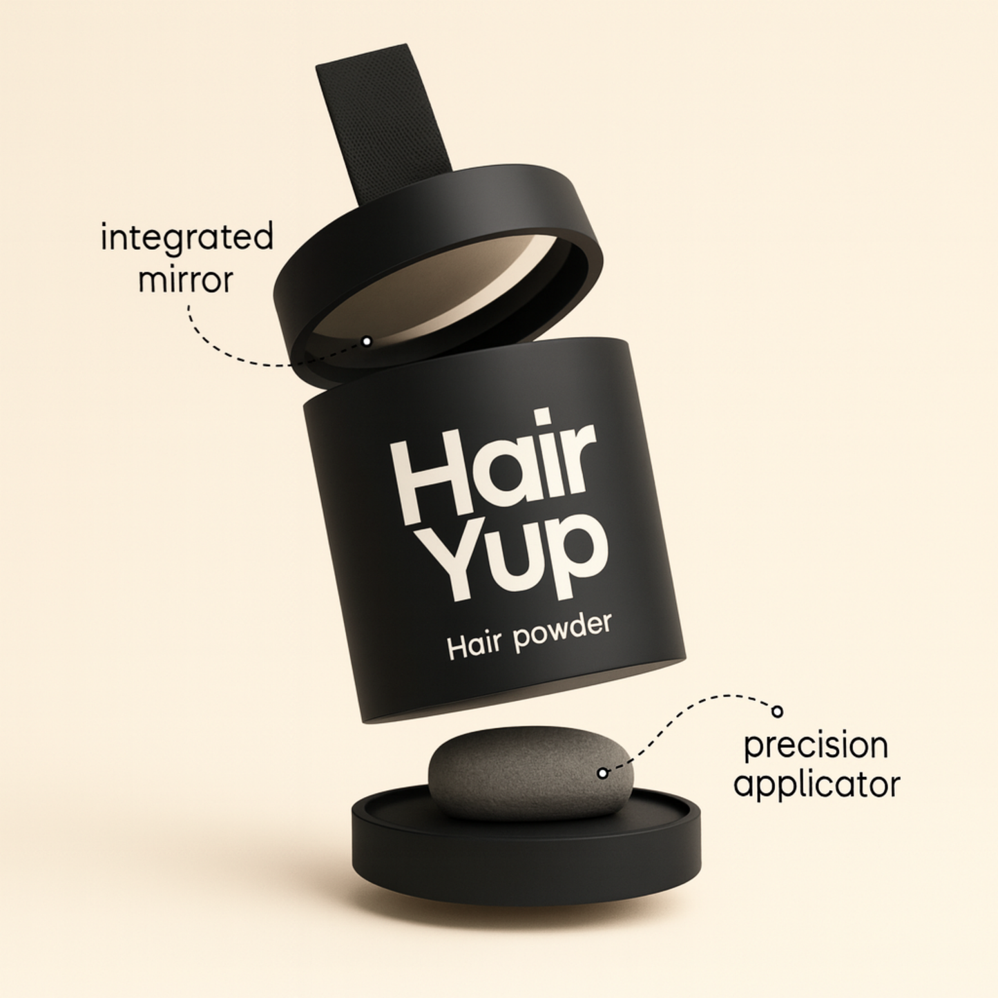 Rejuvenating hair powder - Hairyup